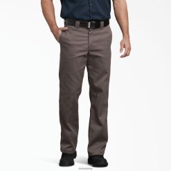 Dickies Latvija | Dickies 874 Flex Work bikses darba apģērbs vīrieši L486623 tumši brūns (db)