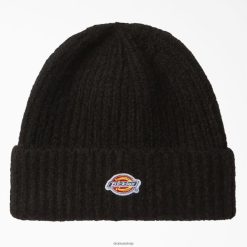 Dickies Latvija | Dickies Brewton Beanie piederumi unisekss L48662815 melns (BK)