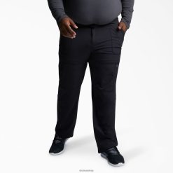 Dickies Latvija | Dickies Dynamix Cargo Scrub bikses apģērbs vīrieši L48661271 melns (blk)