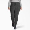 Dickies Latvija | Dickies Eds Essentials Jogger skrubju bikses apģērbs sievietes L48662441 alva pelēkā (pew)