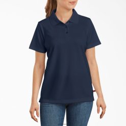 Dickies Latvija | Dickies Izrādes polo krekls darba apģērbs sievietes L48662019 Nakts flote (in2)