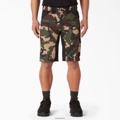 Dickies Latvija | Dickies Performance Workwear GDT kravas šorti 11 " darba apģērbs vīrieši L4866445 Camo (UCF)