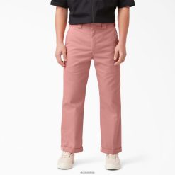 Dickies Latvija | Dickies Regulāri piemēroti sarūgtinātas darba bikses darba apģērbs vīrieši L4866289 Akmens mazgājamā rozete (S2R)