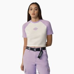 Dickies Latvija | Dickies Sodaville T-krekls apģērbs sievietes L48662057 Purpura roze (UR2)