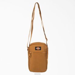 Dickies Latvija | Dickies Vienkrāsainas krāsas soma piederumi unisekss L48662743 brūna pīle (BD)