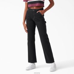 Dickies Latvija | Dickies galdnieku bikses ar augstu jostasvietu apģērbs sievietes L48661719 regulārs