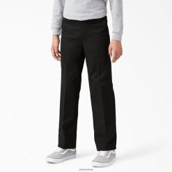 Dickies Latvija | Dickies klasiskās fit bikses apģērbs bērnu skaits L48662655 melns (BK)
