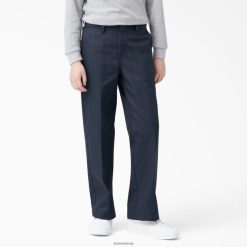 Dickies Latvija | Dickies klasiskās fit bikses apģērbs bērnu skaits L48662657 Tumšā flote (DN)