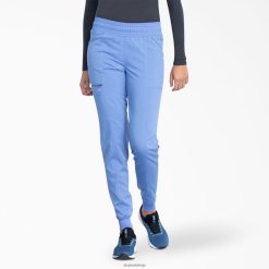 Dickies Latvija | Dickies līdzsvara skrējiena skrubju bikses apģērbs sievietes L48662483 Ceil Blue (CBL)