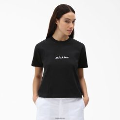 Dickies Latvija | Dickies loretto apgriezts t-krekls apģērbs sievietes L48662179 melns (KBK)