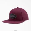 Dickies Latvija | Dickies sarža rādītāja rēķina vāciņš piederumi unisekss L48662901 Maroon (MR)