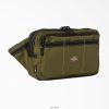 Dickies Riga | Dickies Ashville Crossbody soma piederumi unisekss L48662760 Militārā zaļā krāsa (ml)