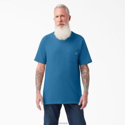 Dickies Riga | Dickies Atdzesējot īso piedurkņu t-kreklu apģērbs vīrieši L4866554 Vallarta Blue (V2B)