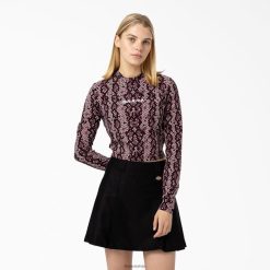 Dickies Riga | Dickies Camden ar garām piedurknēm apgriezts t-krekls apģērbs sievietes L48662158 gaiši rozā (BPI)