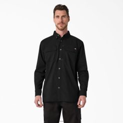 Dickies Riga | Dickies Duratech Ranger Ripstop krekls darba apģērbs vīrieši L4866686 melns (BK)