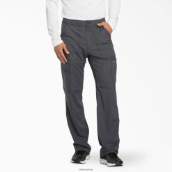 Dickies Riga | Dickies Dynamix Cargo Scrub bikses apģērbs vīrieši L48661280 alva pelēkā (pew)