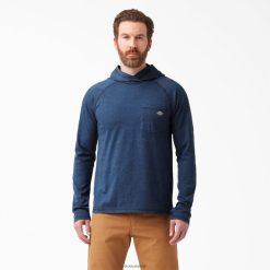 Dickies Riga | Dickies Dzesēšanas veiktspējas saules krekls apģērbs vīrieši L4866654 Dark Navy Heather (DNH)