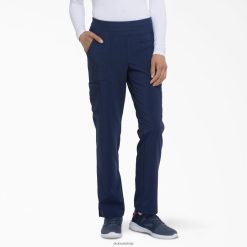 Dickies Riga | Dickies EDS Essentials konusveida kāju kravas skrubju bikses apģērbs sievietes L48662504 tumši zils (NYPS)