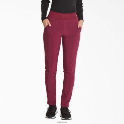Dickies Riga | Dickies EDS Essentials konusveida kāju skrubju bikses apģērbs sievietes L48662518 vīns (uzvarēt)