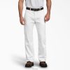 Dickies Riga | Dickies FLEX atvieglota gleznotāja bikses apģērbs vīrieši L4866208 balts (WH)