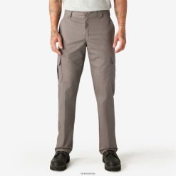 Dickies Riga | Dickies Flex parastās fit kravas bikses apģērbs vīrieši L486640 grants pelēks (VG)