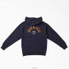 Dickies Riga | Dickies Fortvortas grafiskais kapuci apģērbs vīrieši L48661146 tumši zils (NV)