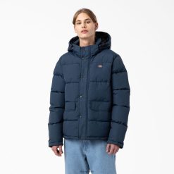 Dickies Riga | Dickies Glacier View Anorak Puffer jaka apģērbs vīrieši L48661176 regulārs