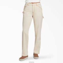 Dickies Riga | Dickies Junioru atvieglinātas galdnieka bikses apģērbs bērnu skaits L48661882 Dabiskā smilškrāsa (NT)