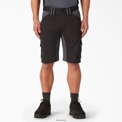 Dickies Riga | Dickies Performance Workwear GDT kravas šorti 11 " darba apģērbs vīrieši L4866444 Melni pelēks (Uby)