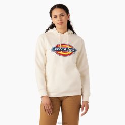 Dickies Riga | Dickies Smagā svara logotips apģērbs sievietes L48662328 antīkās baltas (AW)