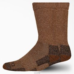 Dickies Riga | Dickies Tērauda pirksta mitruma kontroles apkalpes zeķes 2-pack piederumi unisekss L48662988 brūna pīle (BD)