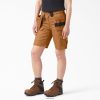 Dickies Riga | Dickies Traeger Ultimate Grilling Short 9 " apģērbs sievietes L48662256 brūna pīle (BD)
