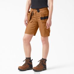 Dickies Riga | Dickies Traeger Ultimate Grilling Short 9 " apģērbs sievietes L48662256 brūna pīle (BD)