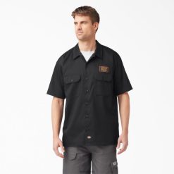 Dickies Riga | Dickies Traeger Ultimate Grilling krekls darba apģērbs vīrieši L4866792 melns (BK)