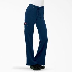 Dickies Riga | Dickies Xtreme stiepšanās uzliesmojuma kājas kravas skrubju bikses apģērbs sievietes L48662432 tumši zils (NVY)