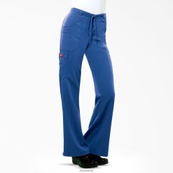 Dickies Riga | Dickies Xtreme stiepšanās uzliesmojuma kājas kravas skrubju bikses apģērbs sievietes L48662434 Karaliski zilā krāsā (RB)