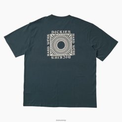 Dickies Riga | Dickies auzu lauka īsās piedurknes t-krekls apģērbs vīrieši L4866754 Airforce Blue (AF)