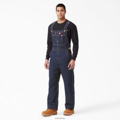 Dickies Riga | Dickies klasiskā priekšautiņa kombinezons apģērbs vīrieši L48661218 izskalots Indigo Blue (RNB)
